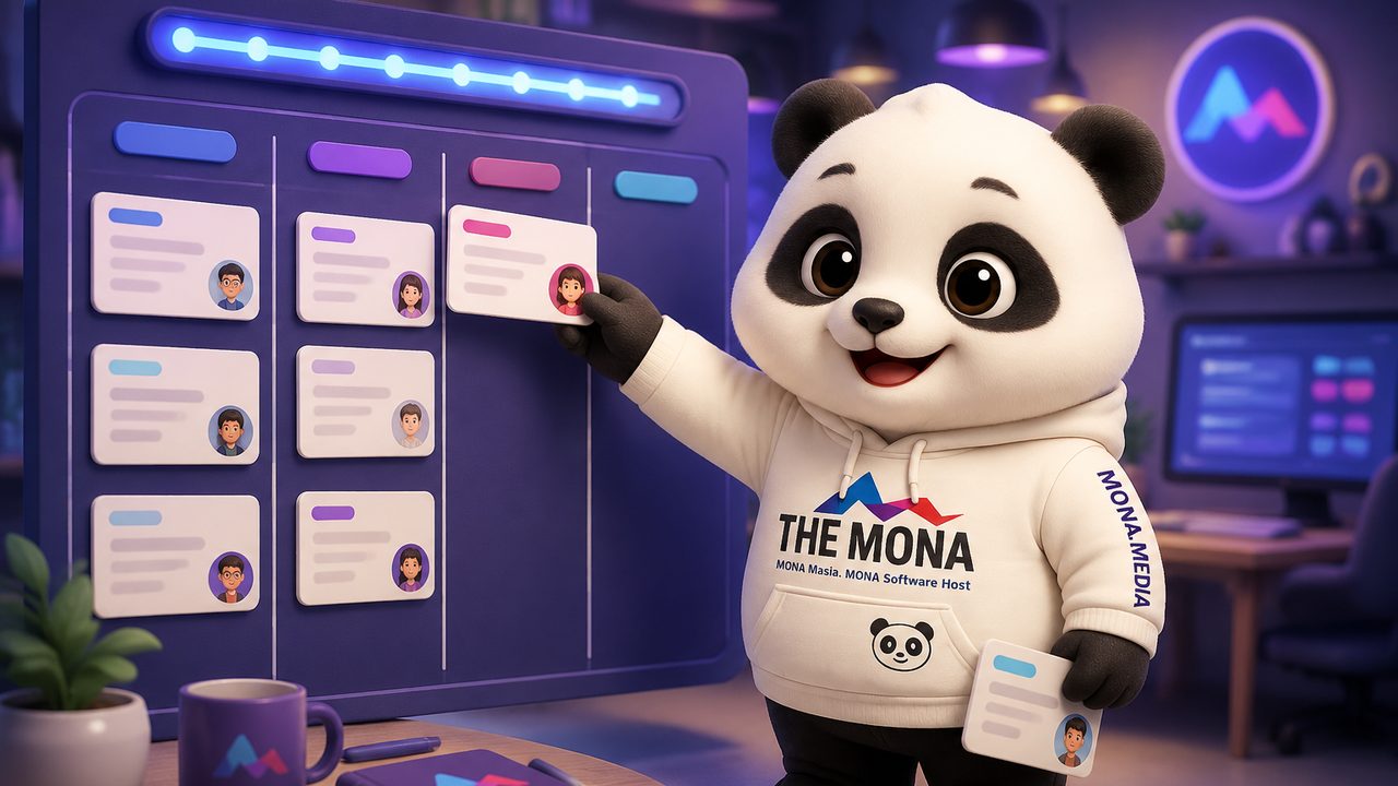 Pipeline AI quản lý dự án MONA: gom cập nhật từ chat email task commit, tóm tắt tiến độ ai làm gì tới đâu, cảnh báo rủi ro trễ deadline và vướng việc, báo cáo tự động đỡ họp status